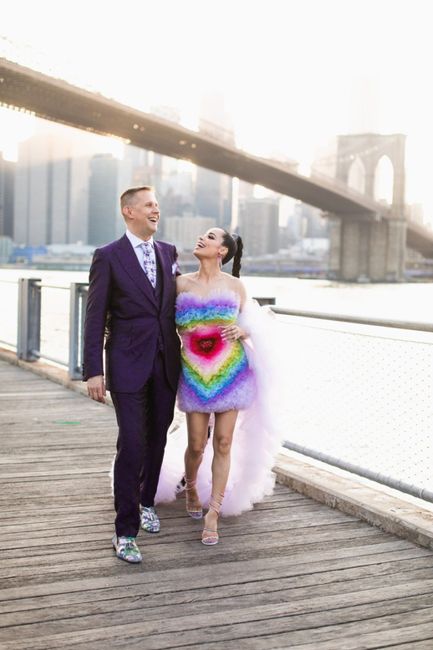 Bodas disruptivas: Stephanie + Brent 🫶🏻🌈🫧 20