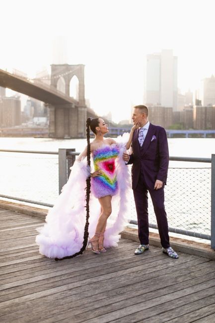 Bodas disruptivas: Stephanie + Brent 🫶🏻🌈🫧 21