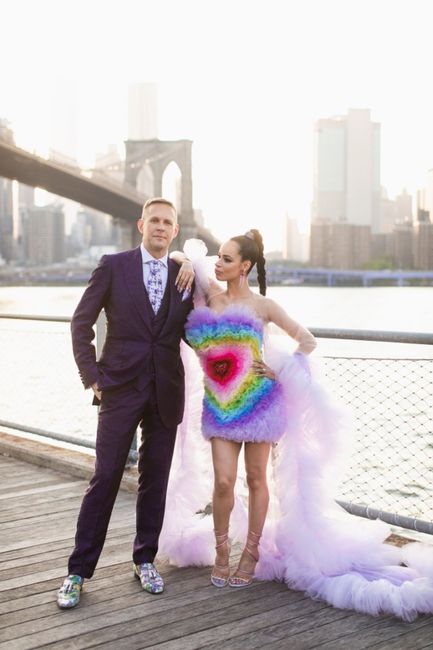 Bodas disruptivas: Stephanie + Brent 🫶🏻🌈🫧 22