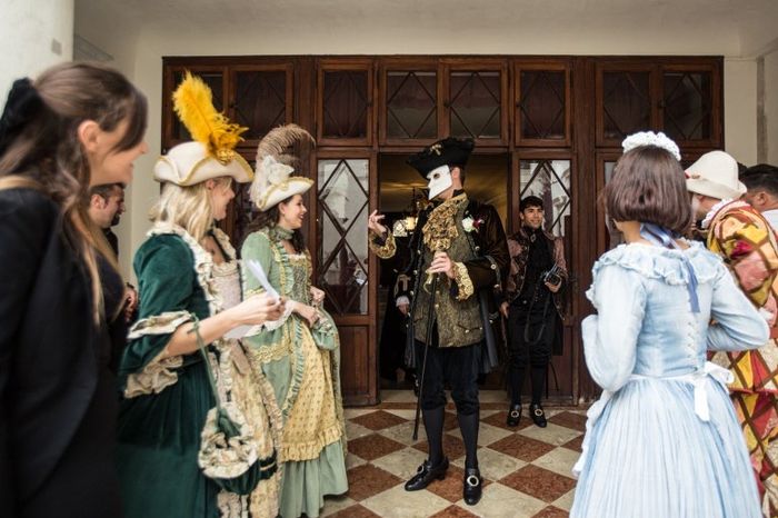Boda temática: Carnaval de Venecia 2