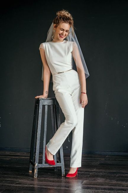 Novias en pantalones 1