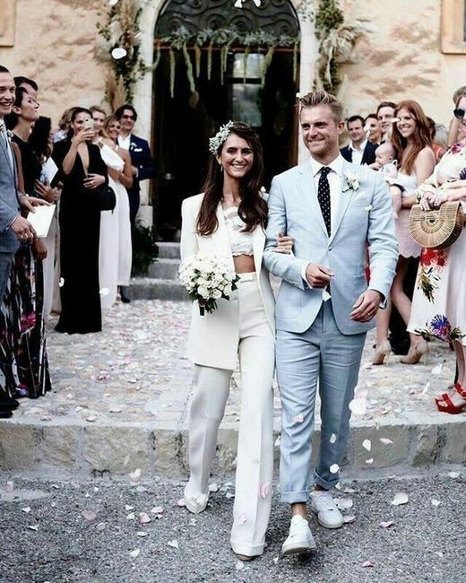 Novias en pantalones 9