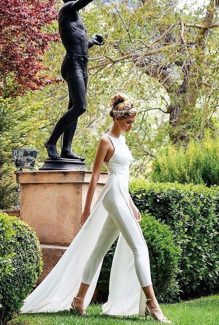 Novias en pantalones 20