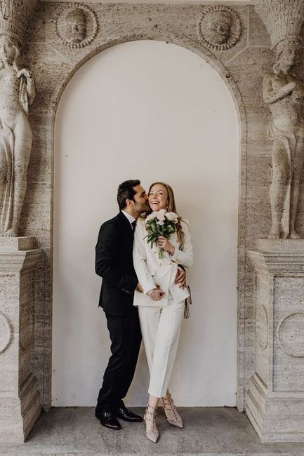 Novias en pantalones 21