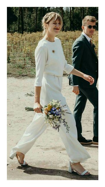 Novias en pantalones 26