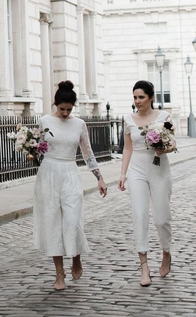 Novias en pantalones 31