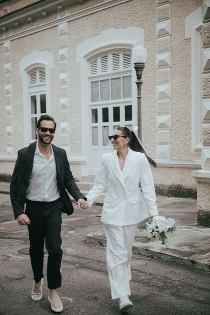 Novias en pantalones 37