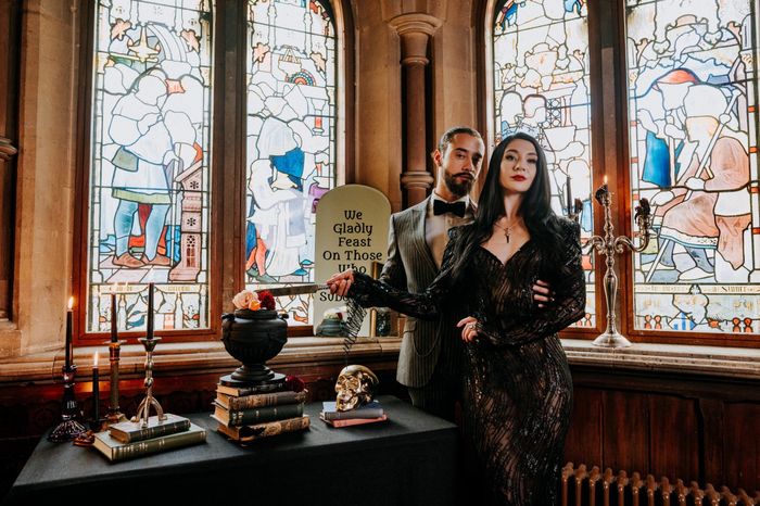 Boda temática: Los Locos Addams 11