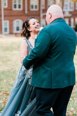 Shay + Juan: Una novia en azul y un novio en verde 12