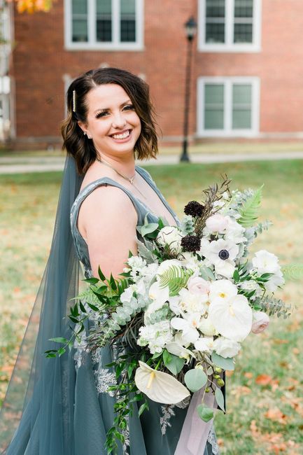 Shay + Juan: Una novia en azul y un novio en verde 21
