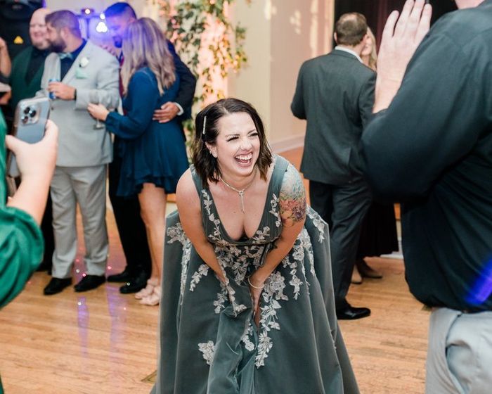 Shay + Juan: Una novia en azul y un novio en verde 40