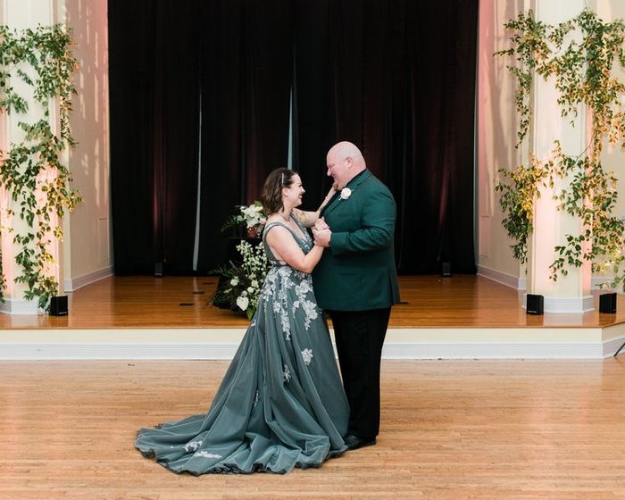 Shay + Juan: Una novia en azul y un novio en verde 45