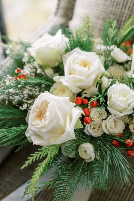 Becca + Justin: Una boda navideña 🎄❄️🎅🏻 6