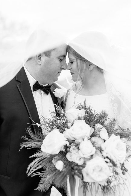 Becca + Justin: Una boda navideña 🎄❄️🎅🏻 32