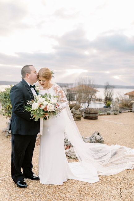 Becca + Justin: Una boda navideña 🎄❄️🎅🏻 35