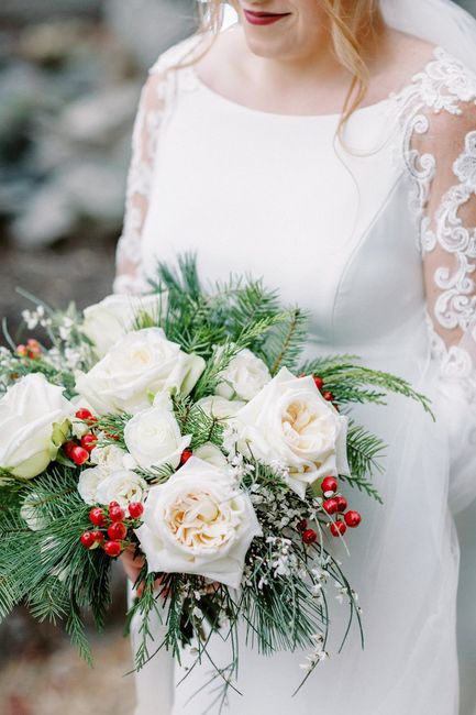 Becca + Justin: Una boda navideña 🎄❄️🎅🏻 42