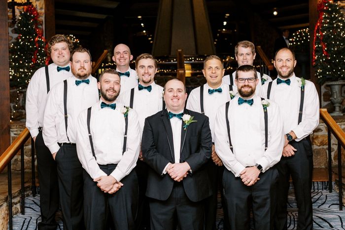 Becca + Justin: Una boda navideña 🎄❄️🎅🏻 45