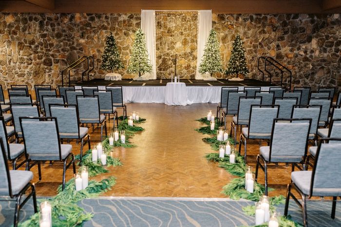 Becca + Justin: Una boda navideña 🎄❄️🎅🏻 53