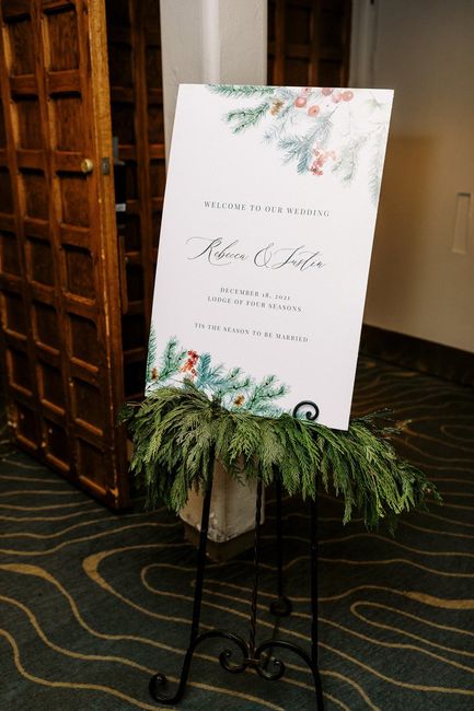 Becca + Justin: Una boda navideña 🎄❄️🎅🏻 54