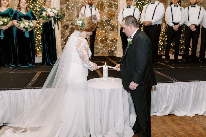 Becca + Justin: Una boda navideña 🎄❄️🎅🏻 61