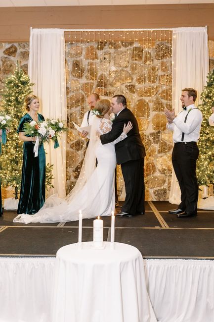 Becca + Justin: Una boda navideña 🎄❄️🎅🏻 62