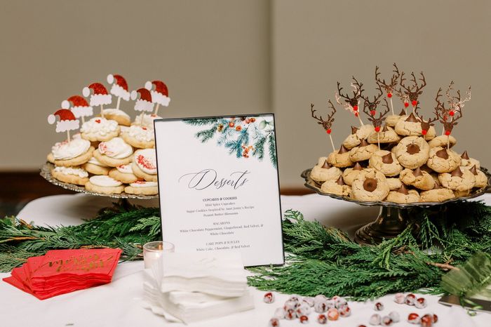 Becca + Justin: Una boda navideña 🎄❄️🎅🏻 72