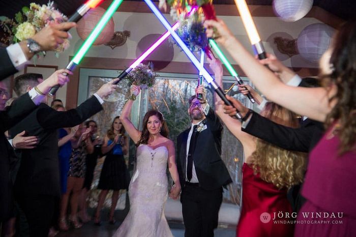 Gabby + Jeff: Una boda Star Wars 36
