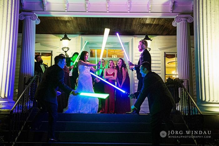 Gabby + Jeff: Una boda Star Wars 44
