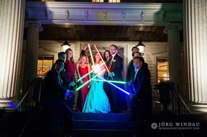 Gabby + Jeff: Una boda Star Wars 45