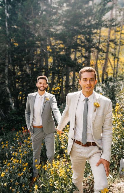Trajes de novio boda gay 1