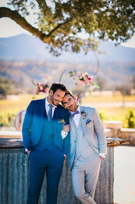 Trajes para novios 🌈🏳️‍🌈 17