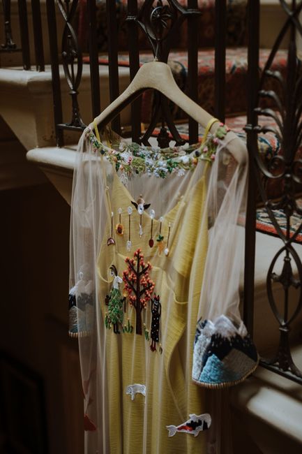🌿✨ Catriona + Tom: Handfasting y un vestido diseñado por la novia ✨🌿 2