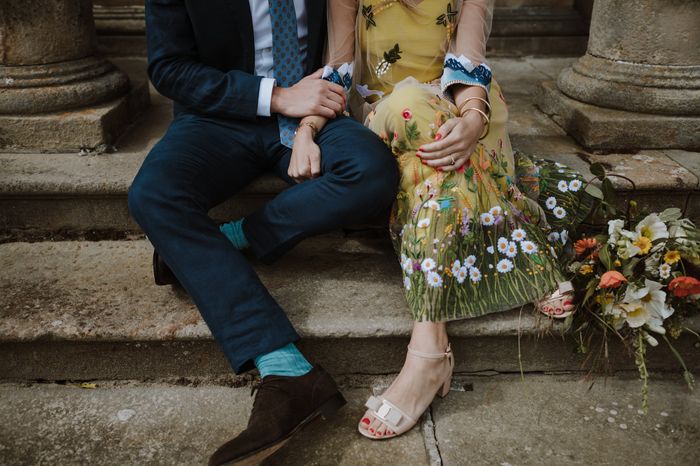 🌿✨ Catriona + Tom: Handfasting y un vestido diseñado por la novia ✨🌿 4
