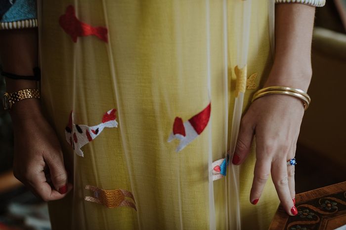 🌿✨ Catriona + Tom: Handfasting y un vestido diseñado por la novia ✨🌿 23