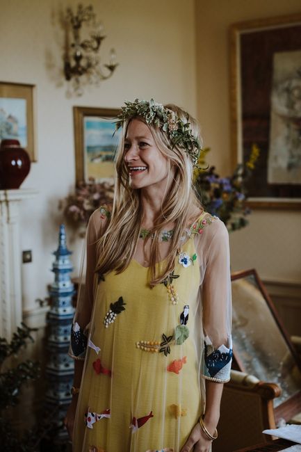🌿✨ Catriona + Tom: Handfasting y un vestido diseñado por la novia ✨🌿 24