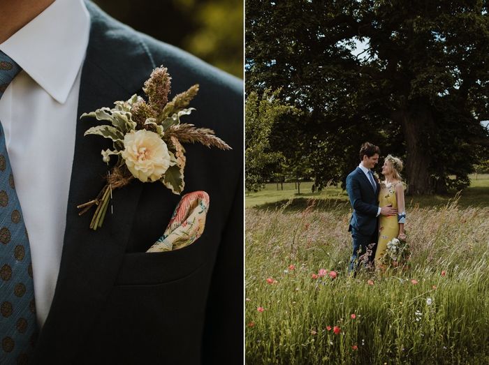 🌿✨ Catriona + Tom: Handfasting y un vestido diseñado por la novia ✨🌿 31