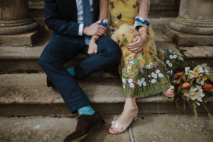 🌿✨ Catriona + Tom: Handfasting y un vestido diseñado por la novia ✨🌿 33