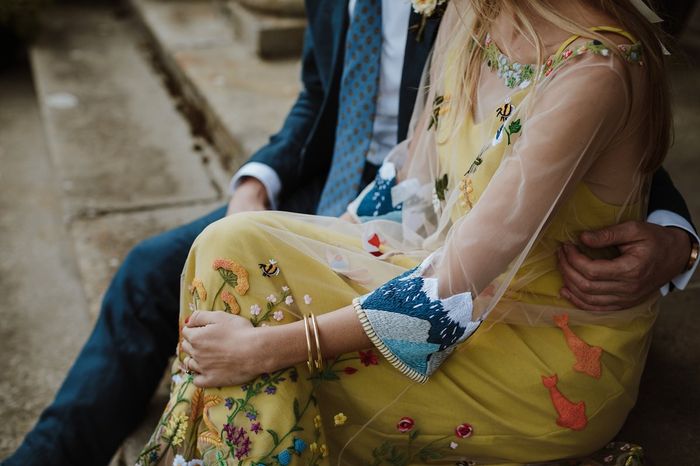🌿✨ Catriona + Tom: Handfasting y un vestido diseñado por la novia ✨🌿 35