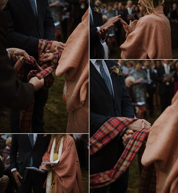 🌿✨ Catriona + Tom: Handfasting y un vestido diseñado por la novia ✨🌿 48