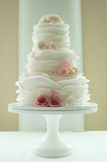 ✨🌸 Pasteles florales para la boda 🌸✨ 7