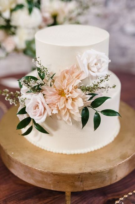 ✨🌸 Pasteles florales para la boda 🌸✨ 9