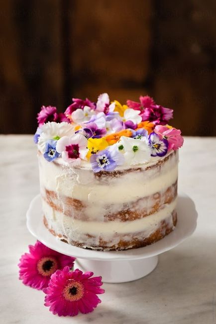 ✨🌸 Pasteles florales para la boda 🌸✨ 15