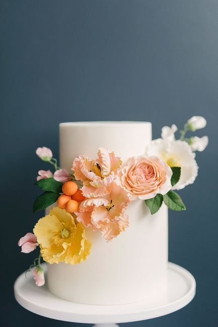 ✨🌸 Pasteles florales para la boda 🌸✨ 20