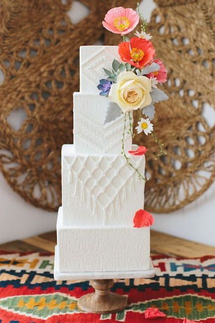 ✨🌸 Pasteles florales para la boda 🌸✨ 28