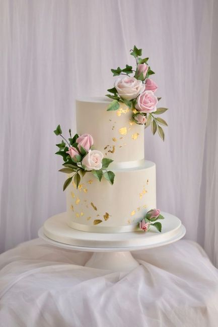 ✨🌸 Pasteles florales para la boda 🌸✨ 29