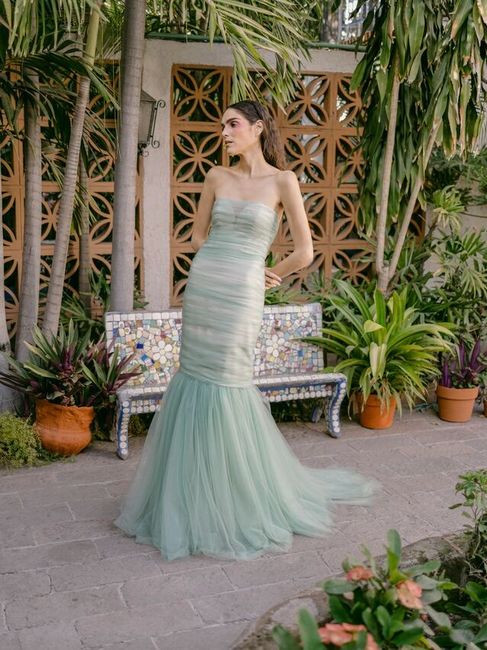 Vestidos en color pastel 16