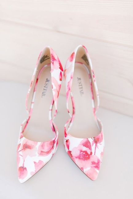 Zapatos de novia en color rosa 💗 31