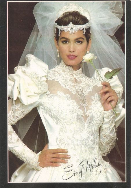 Inspiración Novias Años 80 15