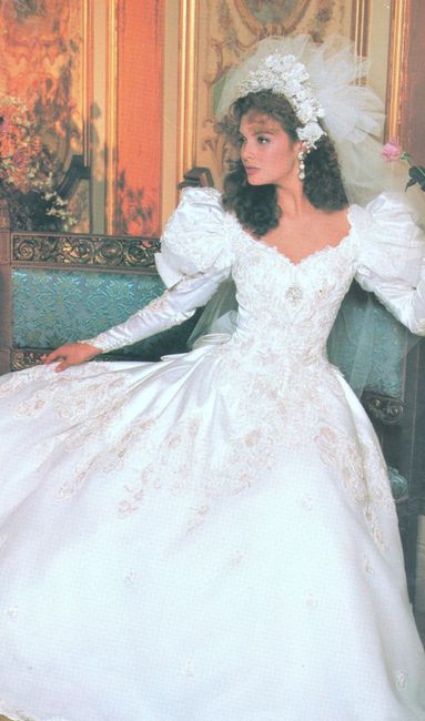 Inspiración Novias Años 80 16