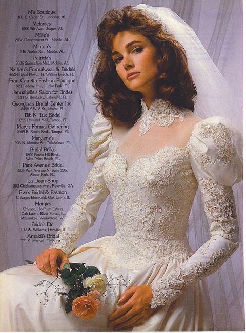 Inspiración Novias Años 80 18